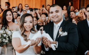 Amy & Danilo 悉尼华人 + 西人婚礼 天主教婚礼